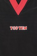 Strój do pointfightingu TOP TEN "Star Edition" czarno-czerwony (WAKO APPROVED new)