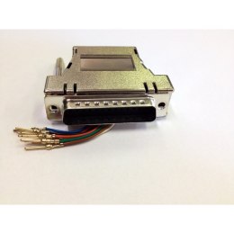Adapter wtyk D-Sub 25-Pin DB25 na RJ45 gniazdo