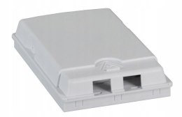 Gniazdo klienckie FTTH na 2 adaptery