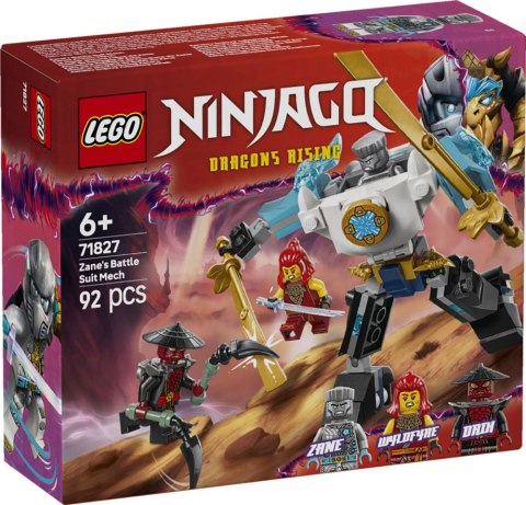 LEGO NINJAGO Mech w zbroi bojowej Zane'a 71827