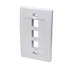 Panel przedni na 3 moduły Keystone, na puszkę natynkową