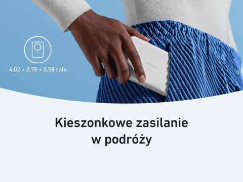 Powerbank indukcyjny MagGo 10000mAh biały