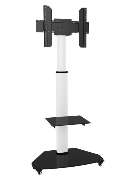 TECHLY Stojak mobilny TV 37-70" do 40kg regulowany 2 półki ICA-TR3WH
