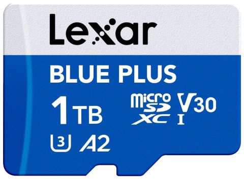 Karta pamięci microSD 1TB C10 A2 U3 V30 170MB/s Blue Plus