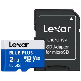 Karta pamięci microSD 2TB C10 A2 U3 V30 170MB/s Blue Plus