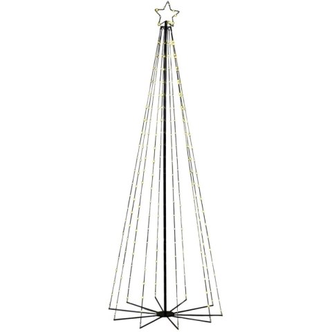 CHOINKA DEKORACYJNA 230 LED CIEPŁY BIAŁY 240CM LUCA