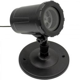 PROJEKTOR RZUTNIK LED PŁATKI ŚNIEGU