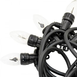 OŚWIETLENIE ŁAŃCUCH ŚWIETLNY IMITUJĄCY PŁOMIEŃ 10LED