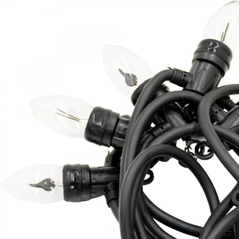 OŚWIETLENIE ŁAŃCUCH ŚWIETLNY IMITUJĄCY PŁOMIEŃ 10LED