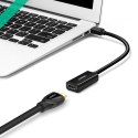 Adapter przejściówka mini DisplayPort - HDMI FHD 1080p - czarny