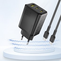 Ładowarka sieciowa A29 GaN USB-C USB-A 65W - czarna