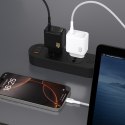 Ładowarka sieciowa GaN z kablem USB-C 45W - czarna
