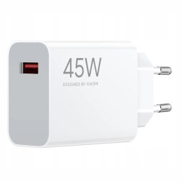 Ładowarka sieciowa TurboCharge USB-A 45W - biała