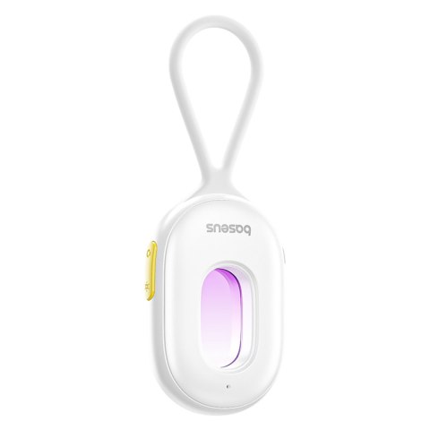 Wykrywacz ukrytych kamer z alarmem mini latarką kablem USB-A - USB-C - biały