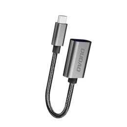 Adapter przejściówka USB-C - USB-A - szary