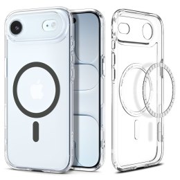 Etui ochronne case na iPhone 17 Air Ultra Hybrid MagSafe - przezroczysto-szare