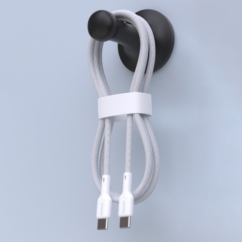 Kabel przewód USB-C 65W 2m - biały