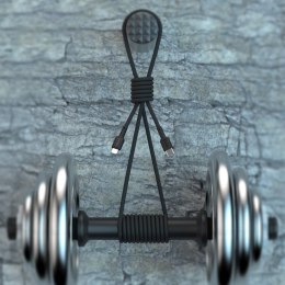 Kabel przewód USB-C PD 240W 1.2m - czarny