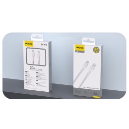 Kabel przewód USB-C - iPhone Lightning 30W 1m - biały