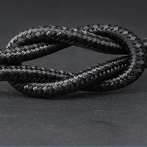 Kabel przewód USB-C - iPhone Lightning 30W 1m - czarny