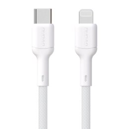 Kabel przewód USB-C - iPhone Lightning 30W 2m - biały