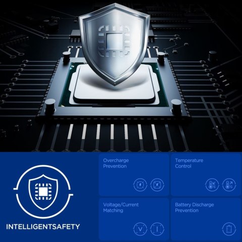 Powerbank 30000mAh 30W USB-A USB-C - czarny