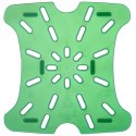 Ociekacz sztuczne dno do pojemników Cambro 1.9 / 3.8 l 159x152x16 mm - zielony