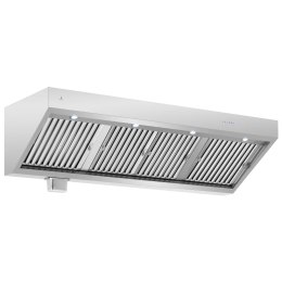 Okap pochłaniacz gastronomiczny z silnikiem oświetleniem STAL 200 cm 1500m3/h 255 W