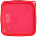 Pokrywka do pojemnika CamSquares Fresh Pro 5.7 / 7.6 l 229x229x19 mm - czerwona
