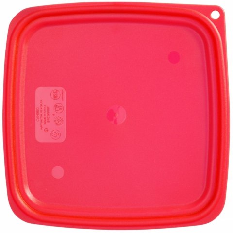 Pokrywka do pojemnika CamSquares Fresh Pro 5.7 / 7.6 l 229x229x19 mm - czerwona
