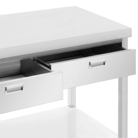 Stół blat roboczy gastronomiczny 3 szuflady półka STAL 180 x 60 cm