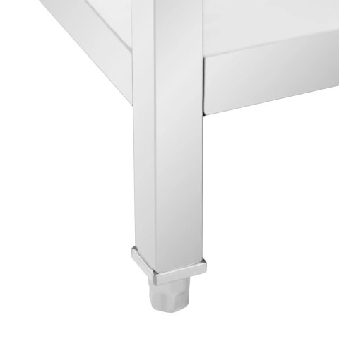 Stół blat roboczy gastronomiczny 3 szuflady półka STAL 180 x 60 cm