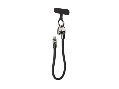 Kabel USB-C M/M SMYCZ/BRELOK 0.3M 240W czarny