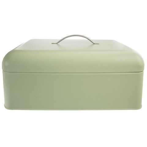 Chlebak metalowy pojemnik na chleb pieczywo zielony GREENISH 42.5x23x20cm ORION 152464
