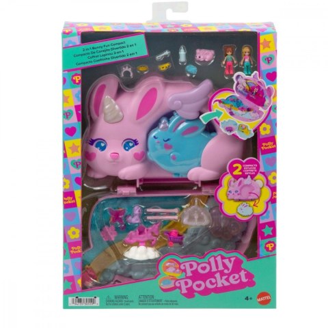Figurki Polly Pocket Kompaktowa torebka Króliczki Baśniowe Królestwo