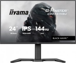 Monitor 23,8 cala GB2441HSU-B1 IPS,FHD,144Hz,1ms,2xUSB,350cd,HDMI,DP,HAS (150) PIVOT