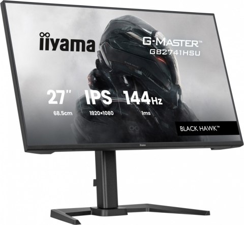 Monitor 27 cali GB2741HSU-B1 IPS,FHD,144Hz,1ms,2xUSB,350cd,HDMI,DP, HAS (150) PIVOT