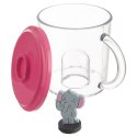Kubek z pokrywką figurką dla dziecka dzieci słoń 240 ml ORION 129457