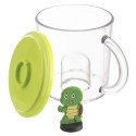 Kubek z pokrywką figurką dla dziecka dzieci żółw 240 ml ORION 129458