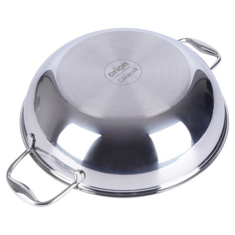 Patelnia głęboka wok stalowa nieprzywierająca NON-STICK indukcja COOKCELL 28 cm ORION 112991