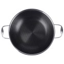 Patelnia głęboka wok stalowa nieprzywierająca NON-STICK indukcja COOKCELL 28 cm ORION 112991