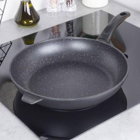 Patelnia granitowa nieprzywierająca indukcja NON-STICK GRANDE duża 32 cm ORION 112997
