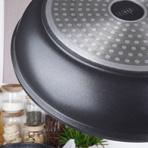 Patelnia granitowa nieprzywierająca indukcja NON-STICK GRANDE duża 32 cm ORION 112997