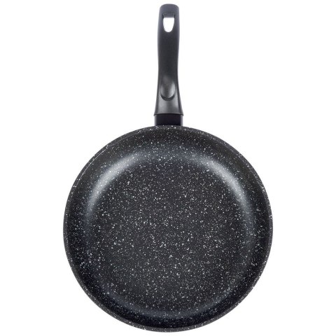 Patelnia granitowa nieprzywierająca indukcja NON-STICK z pokrywką GRANDE 28 cm ORION 112990