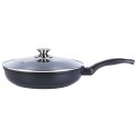 Patelnia granitowa nieprzywierająca indukcja NON-STICK z pokrywką GRANDE 28 cm ORION 112990