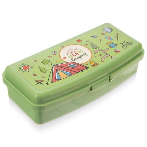 Pojemnik śniadaniowy na śniadanie żywność lunch box zielony 500ml ORION 154042