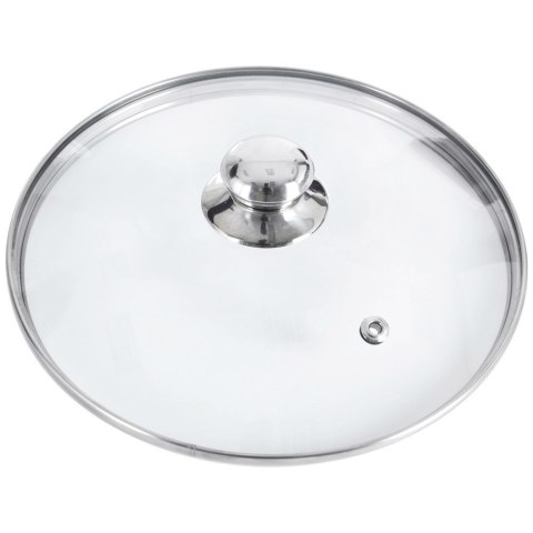 Pokrywka szklana żaroodporna do garnka patelni garnków 32cm ORION 126322