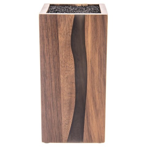 Stojak na noże kuchenne organizer blok pojemnik drewniany RIVER ORION 154306