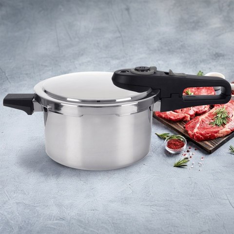 Szybkowar stalowy garnek ciśnieniowy na gaz indukcja WIND 4L ORION 113345