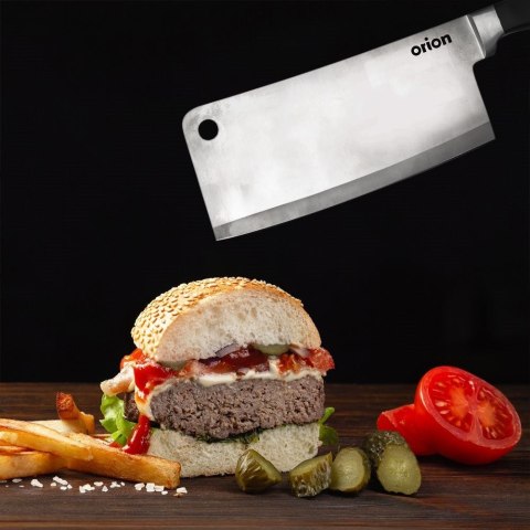 Tasak stalowy nóż kuchenny pojedynczy do mięsa kości MASTER 32cm ORION 141324